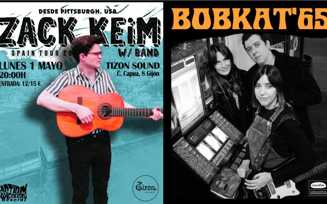 Pittsburgh meets Xixón: Zack Keim y Bobkat´65 en La Subterranea@tizón
